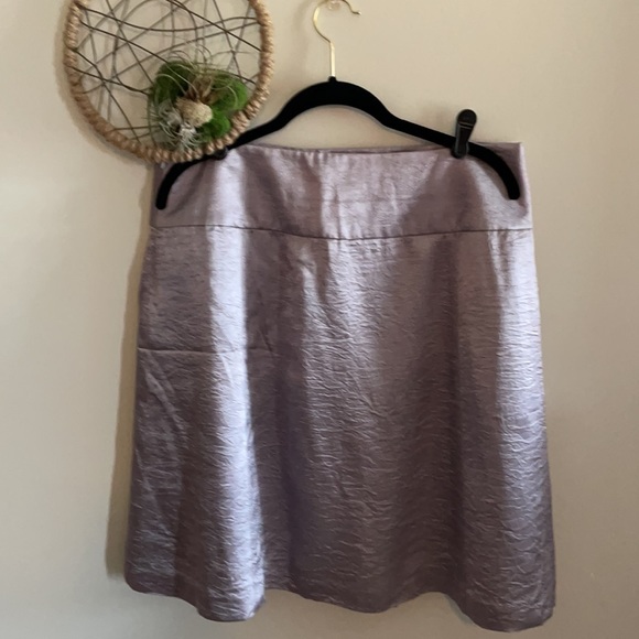 Silver midi skirt - Picture 2 of 5